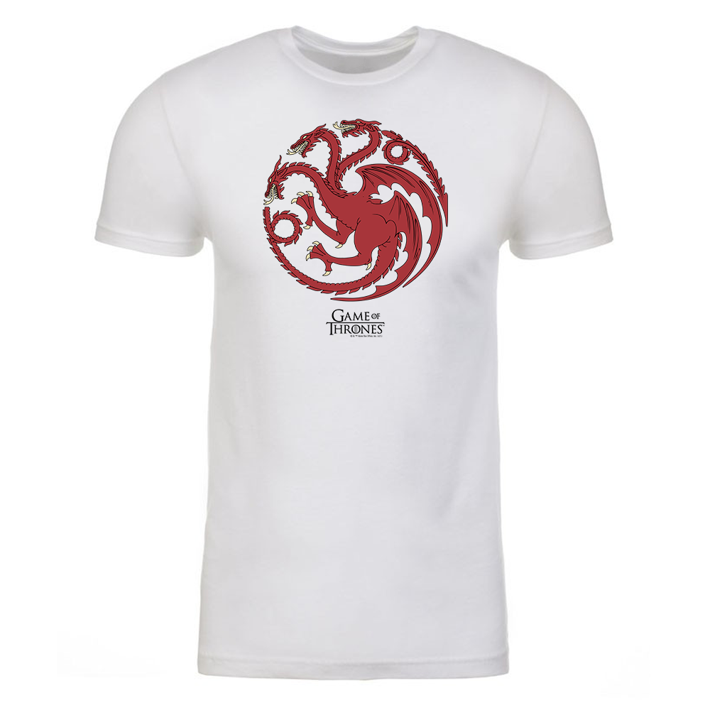 Game of Thrones House Targaryen Sigil Adult Short Sleeve T-Shirt