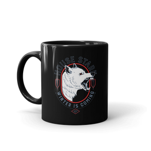 Game of Thrones House Stark Winter Is Coming White Mug