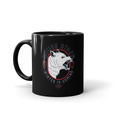 Game of Thrones House Stark Winter Is Coming White Mug