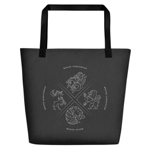 Game of Thrones House Symbols Beach Bag