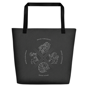 Game of Thrones House Symbols Beach Bag
