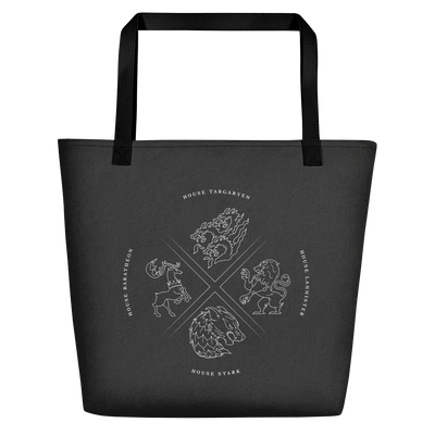 Game of Thrones House Symbols Beach Bag