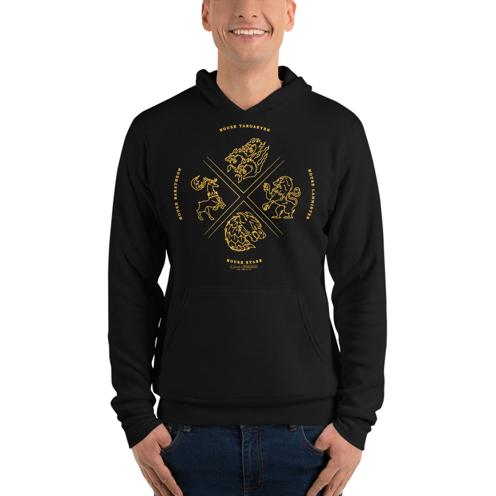 GOT House Symbols Hooded Sweatshirt