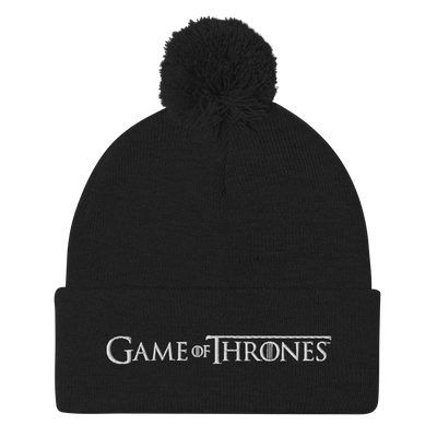 Game of Thrones Logo Pom Pom Knit Beanie