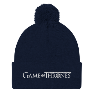 Game of Thrones Logo Pom Pom Knit Beanie