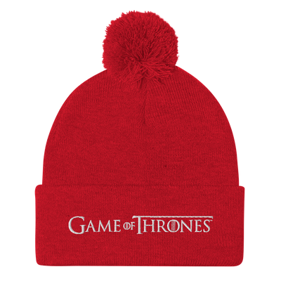 Game of Thrones Logo Pom Pom Knit Beanie