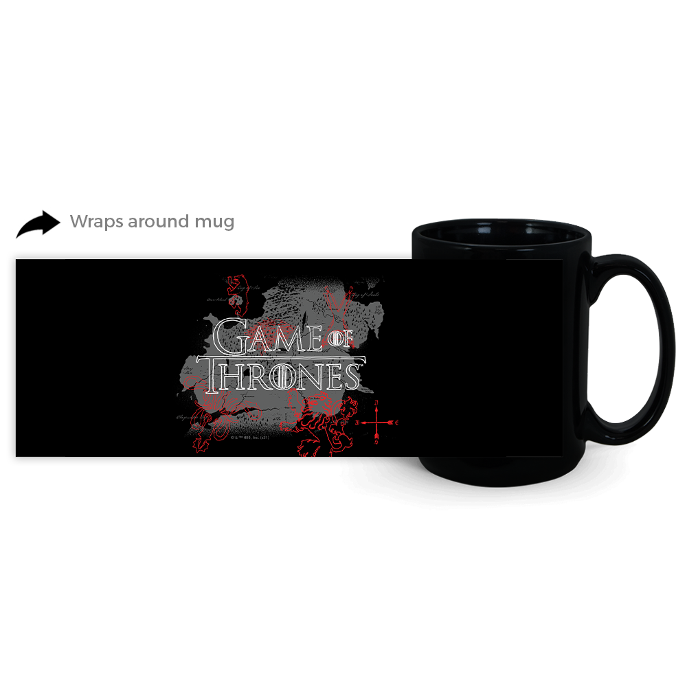 Game of Thrones Logo Black Mug