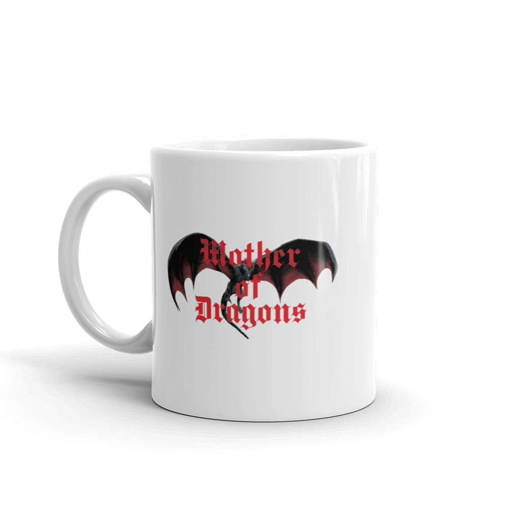 Game of Thrones Mother of Dragons White Mug