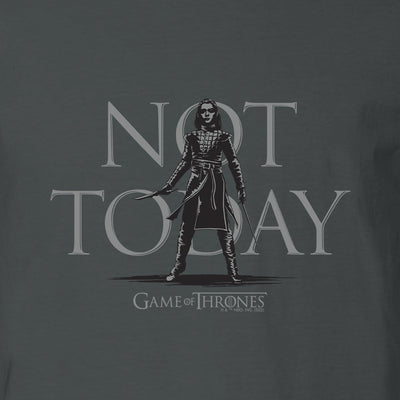 Game of Thrones Not Today Adult Short Sleeve T-Shirt