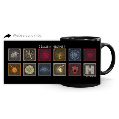 Game of Thrones Sigil Badges Mug