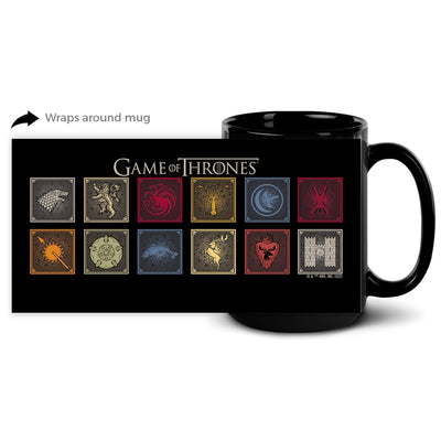 Game of Thrones Sigil Badges Mug