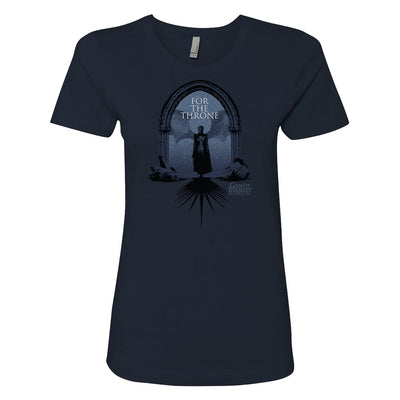 Game Of Thrones For The Throne Women's Adult T-Shirt