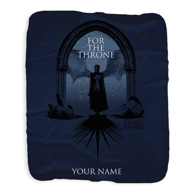 Game Of Thrones For The Throne Personalized Blanket