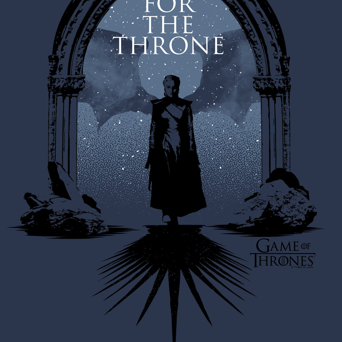 Game Of Thrones For The Throne Personalized Blanket