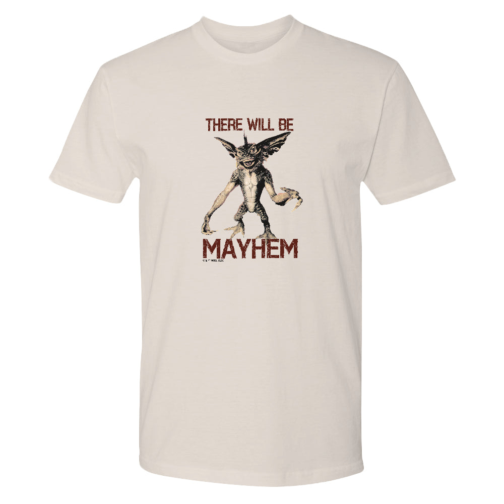 Gremlins There Will Be Mayhem Adult Short Sleeve T-Shirt