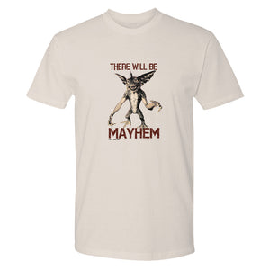 Gremlins There Will Be Mayhem Adult Short Sleeve T-Shirt