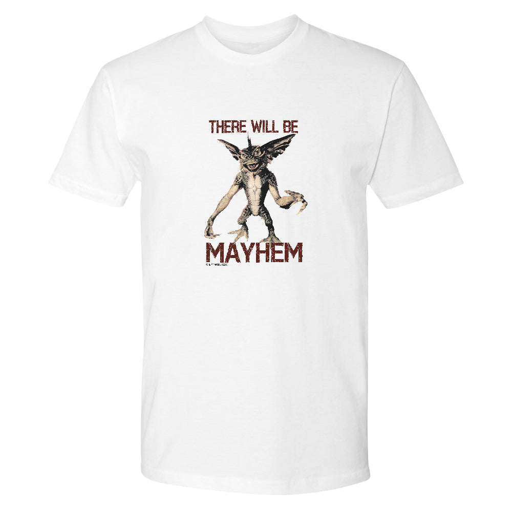 Gremlins There Will Be Mayhem Adult Short Sleeve T-Shirt