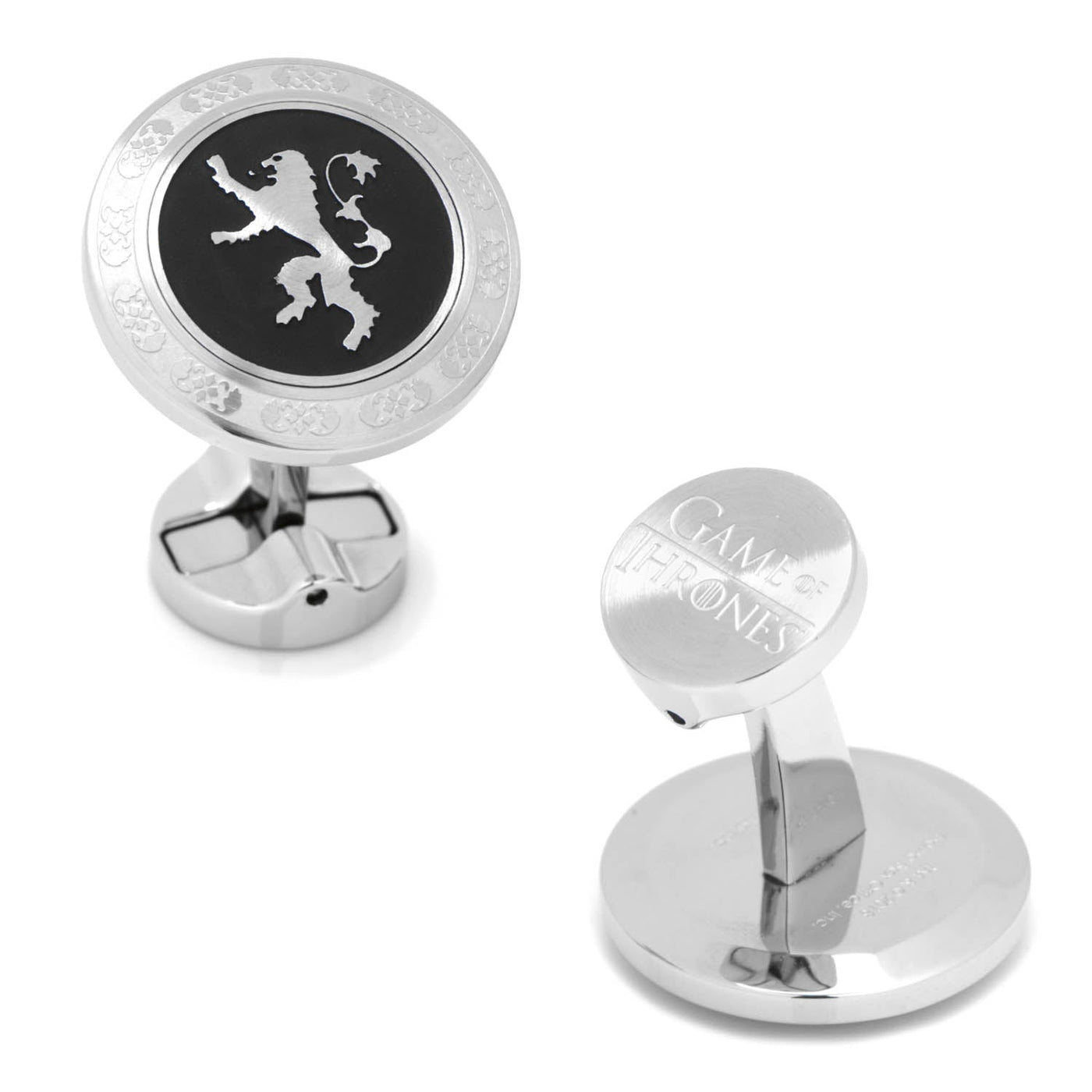 Game of Thrones Lannister Filigree Stainless Steel Cufflinks