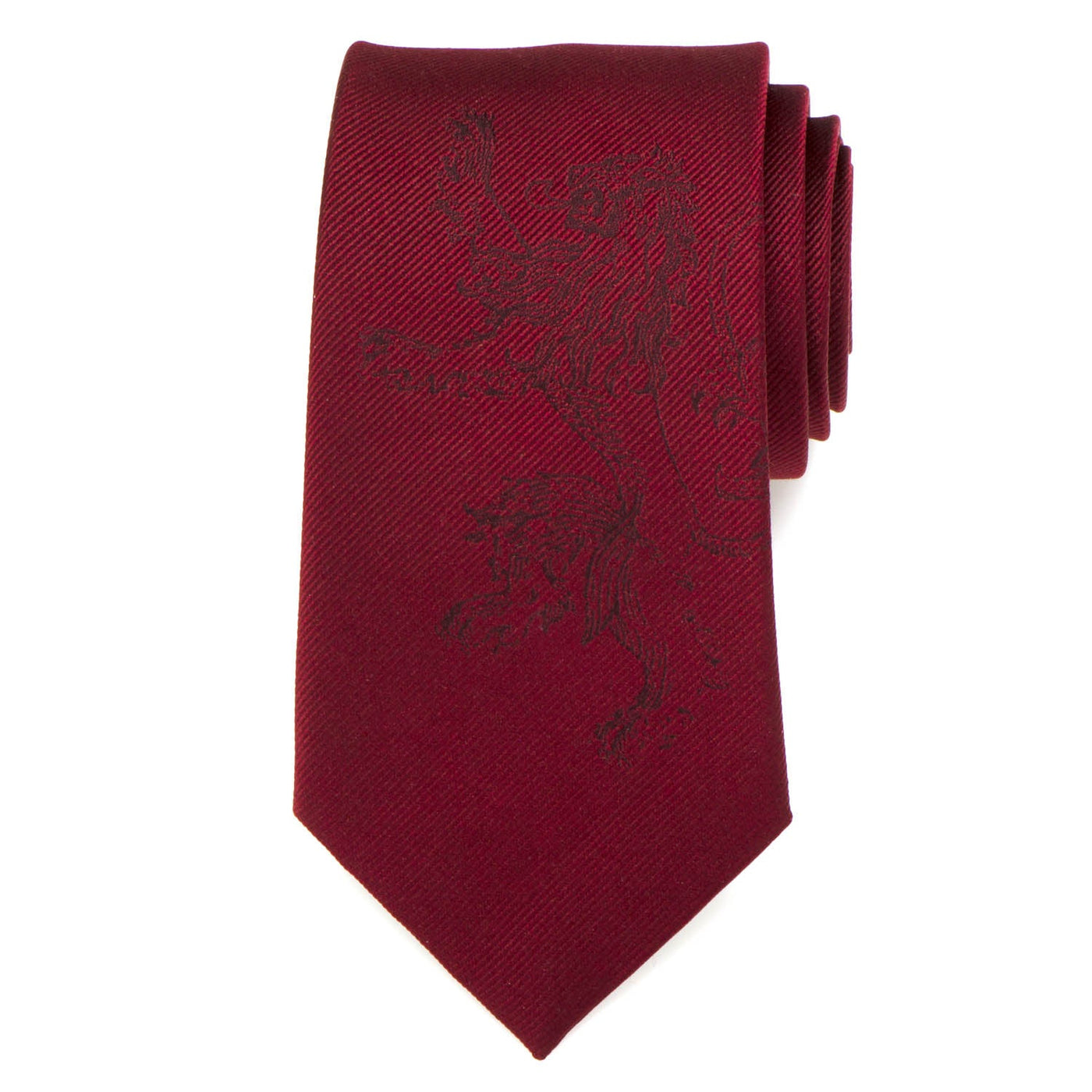 Game of Thrones Lannister Lion Red Men's Tie