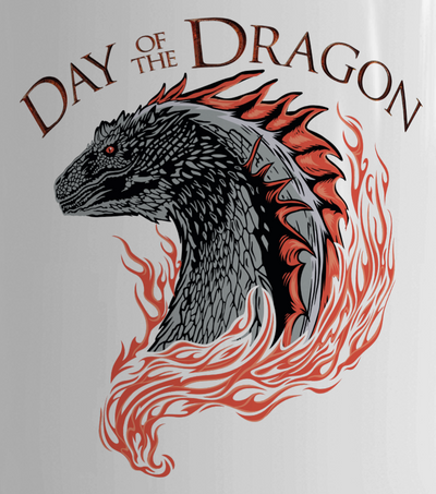 House of the Dragon Day of the Dragon White Mug
