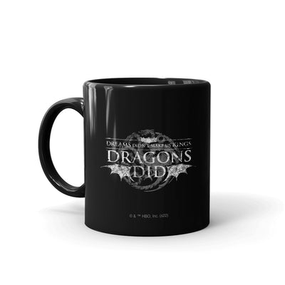 Exclusive House of the Dragon Dreams Personalized Black Mug 11oz