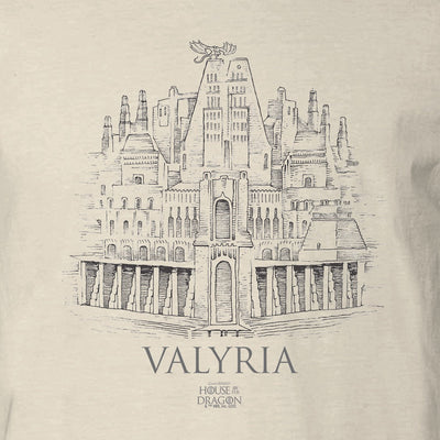 House of the Dragon Valyria Adult Short Sleeve T-Shirt