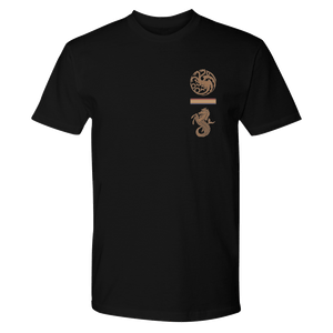 House of the Dragon Wedding Cape Adult Short Sleeve T-Shirt