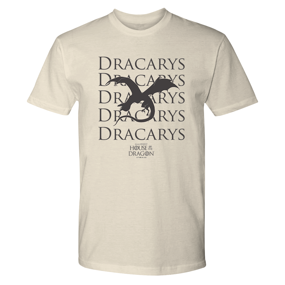 House of the Dragon Dracarys Adult Short Sleeve T-Shirt