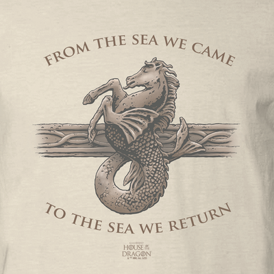 House of the Dragon From the Sea Adult Short Sleeve T-Shirt