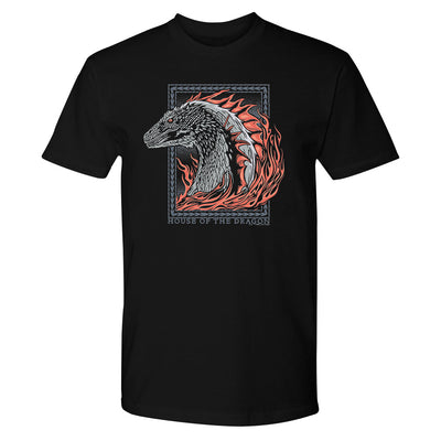 House of the Dragon Fire Dragon Adult Short Sleeve T-Shirt