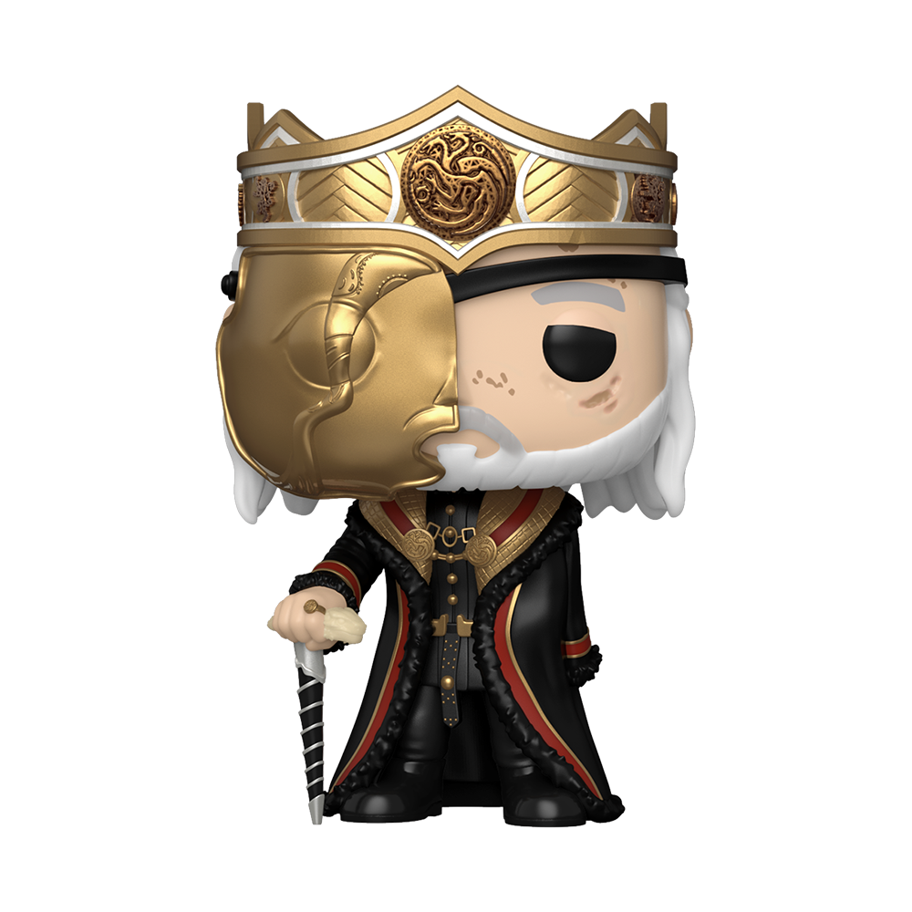 House of the Dragon Masked Viserys Funko POP! Figure with Chance of Chase