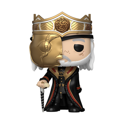 House of the Dragon Masked Viserys Funko POP! Figure with Chance of Chase