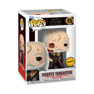 House of the Dragon Masked Viserys Funko POP! Figure with Chance of Chase