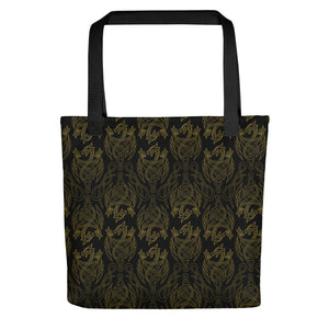 House of the Dragon Dragon Pattern Premium Tote Bag