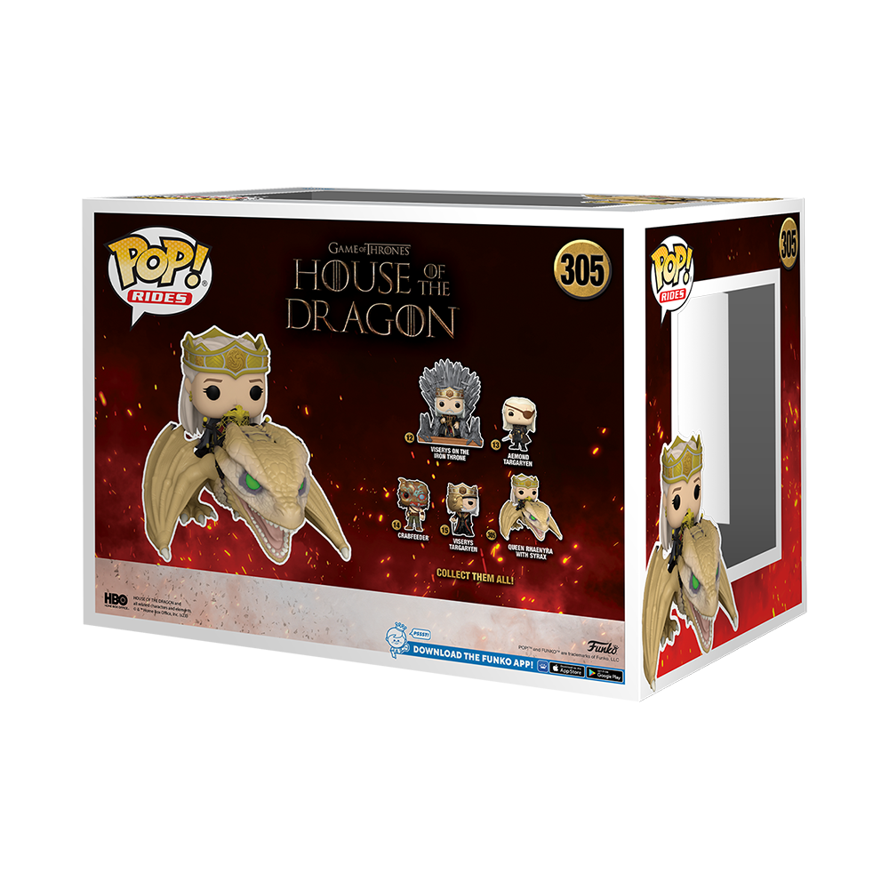 House of the Dragon Rhaenyra with Syrax Funko POP! Figure