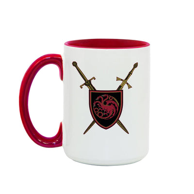 House of the Dragon Swords Two-Tone Mug