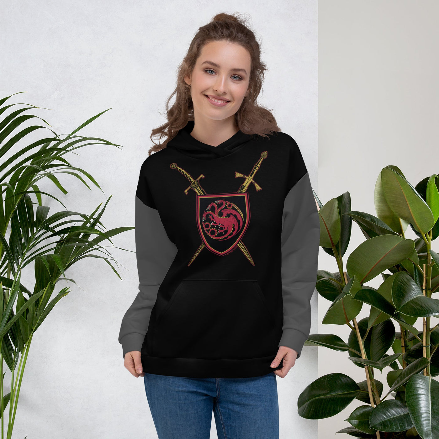 House of the Dragon Swords Unisex Hooded Sweatshirt