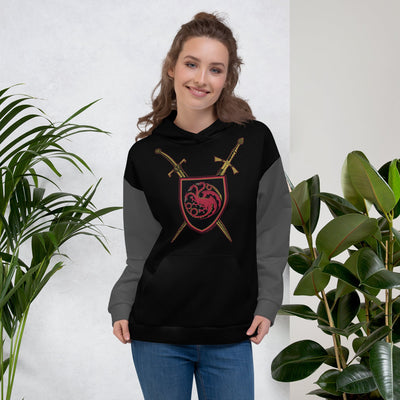 House of the Dragon Swords Unisex Hooded Sweatshirt
