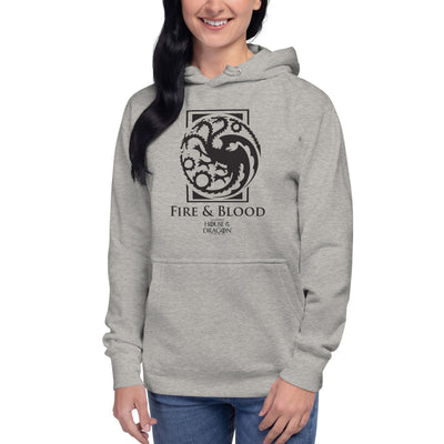 House of the Dragon House Targaryen Unisex Premium Hoodie