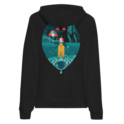 IT Balloon Pennywise Embroidered Adult Hoodie