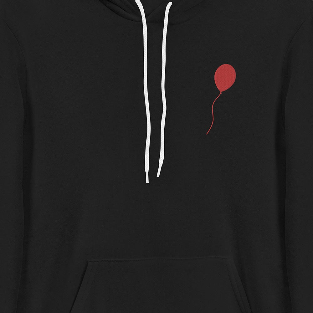 IT Balloon Pennywise Embroidered Adult Hoodie