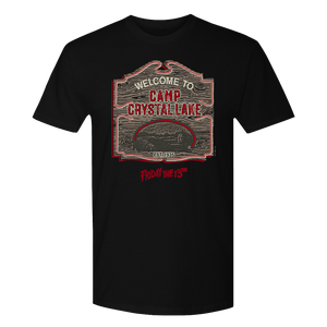 Friday The 13th Camp Crystal Lake Adult Short Sleeve T-Shirt