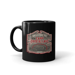 Friday The 13th Camp Crystal Lake Black Mug