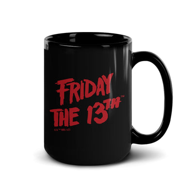 Friday The 13th Camp Crystal Lake Black Mug