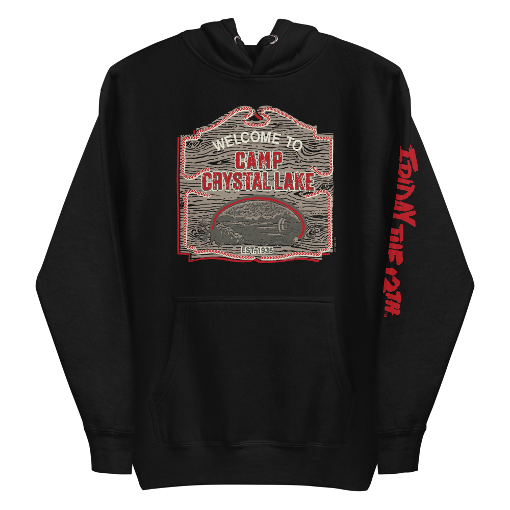 Friday The 13th Camp Crystal Lake Unisex Premium Hoodie