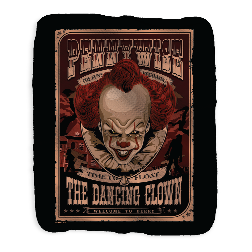 IT Pennywise the Dancing Clown Blanket