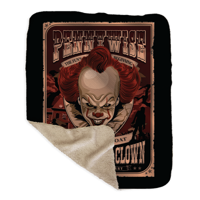 IT Pennywise the Dancing Clown Blanket