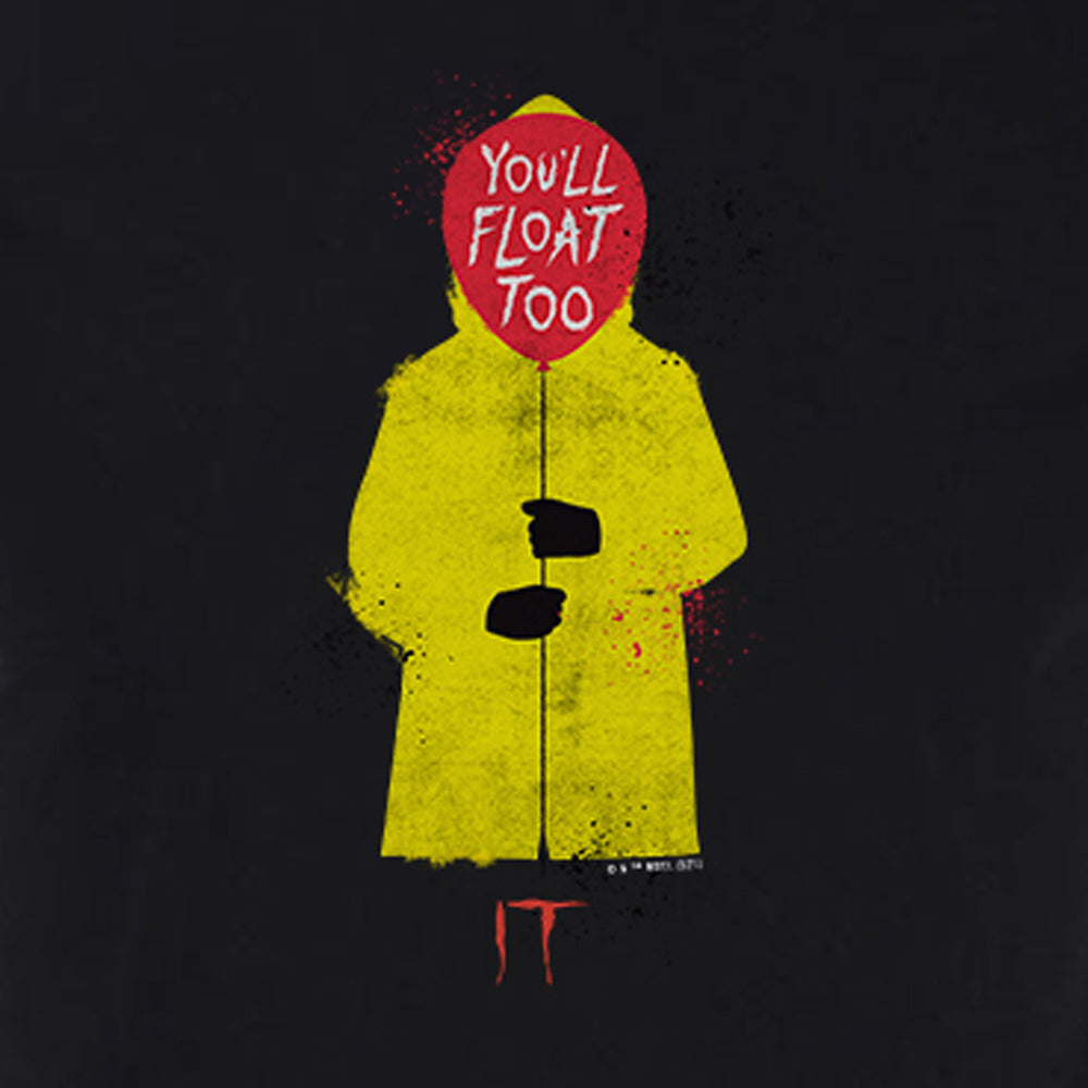 IT You'll Float Too Raincoat Adult Short Sleeve T-Shirt