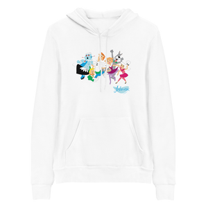 The Jetsons Family  Adult Fleece Hooded Sweatshirt