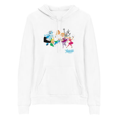 The Jetsons Family  Adult Fleece Hooded Sweatshirt